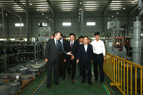 Đại sứ Séc thăm và làm việc với Tập đoàn Elmich