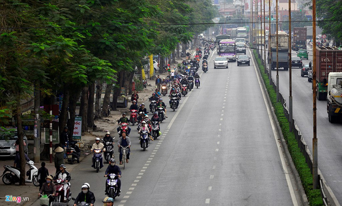 Tuyến đường người đi xe máy đúng làn gây ngạc nhiên ở Hải Phòng