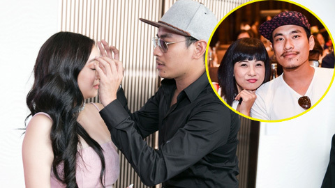 Bạn trai kém 8 tuổi Cát Phượng thân mật bên bạn diễn trẻ đẹp