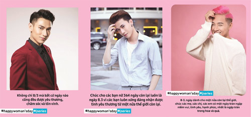 Lời có cánh ngày 8/3 các soái ca V-biz dành cho phụ nữ