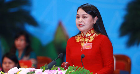 Bà Nguyễn Thị Thu Hà tái đắc cử Chủ tịch Hội LHPN Việt Nam
