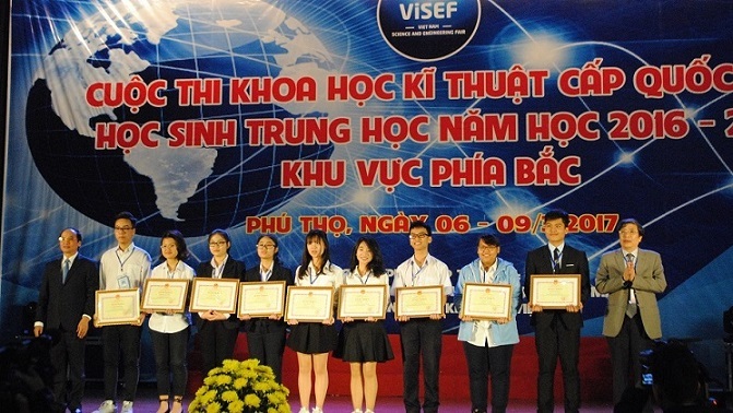 Hải Phòng và Hà Nội dẫn đầu cả nước về sáng chế khoa học của học sinh
