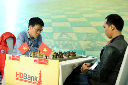 Giải cờ vua quốc tế HDBank: Quang Liêm khởi đầu thuận lợi