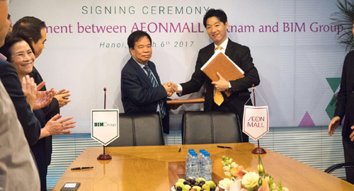BIM Group góp vốn đầu tư AEON Mall Hà Đông