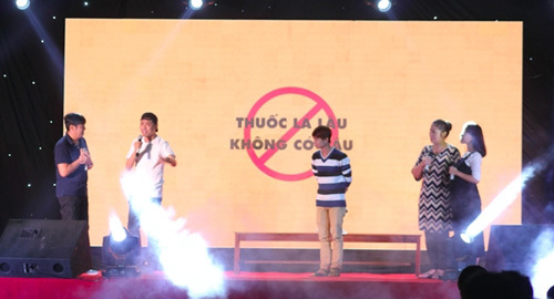 NSND Hồng Vân kêu gọi ngừng buôn lậu thuốc lá