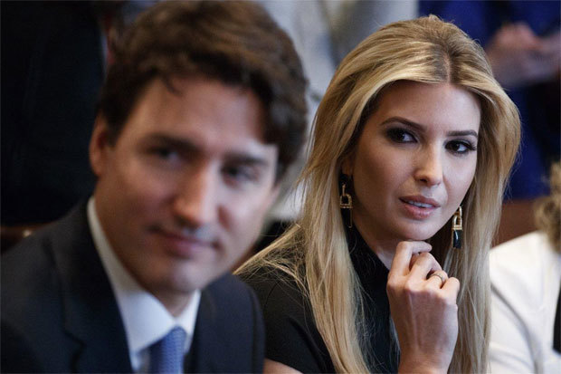 Ivanka Trump bị bắt gặp đi xem kịch với Thủ tướng Canada