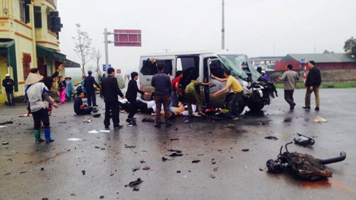 tai nạn Hà Nam 16/3