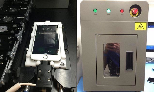 Cỗ máy thay linh kiện iPhone bí mật của Apple