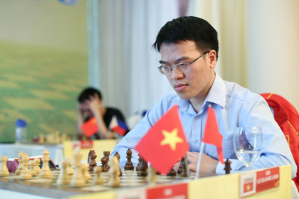 Vượt qua 3 kỳ thủ Trung Quốc, Quang Liêm đăng quang giải cờ quốc tế