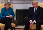 Khoảnh khắc kỳ cục giữa ông Trump và nữ Thủ tướng Đức