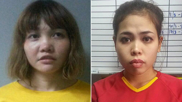 Hai nữ nghi phạm có thể đã tập tấn công Kim Chol ở Campuchia