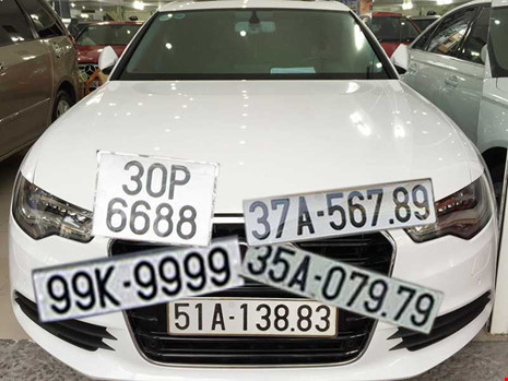 Đấu giá biển số đẹp, thu tới 14.000 tỷ đồng