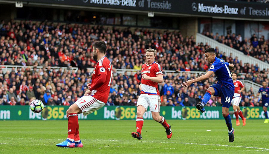 Top 5 bàn thắng đẹp nhất vòng 29 Premier League