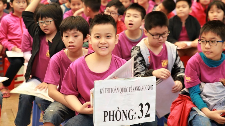 Gần 10.000 học sinh tranh tài ở cuộc thi toán quốc tế