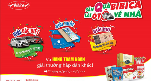 Săn quà Bibica- Lái ô tô về nhà