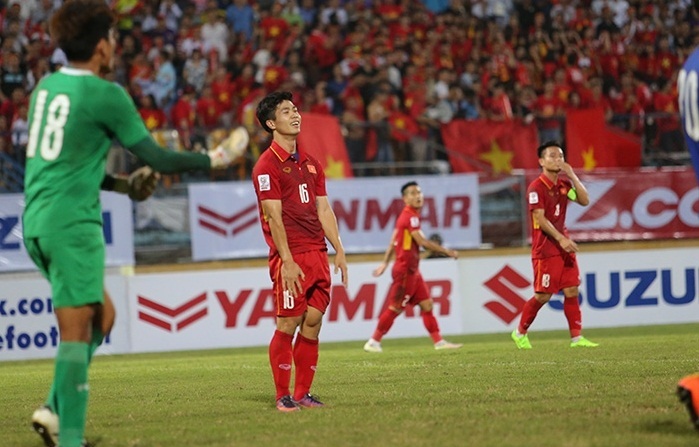 Việt Nam 0-0 Đài Bắc Trung Hoa phút 45+2