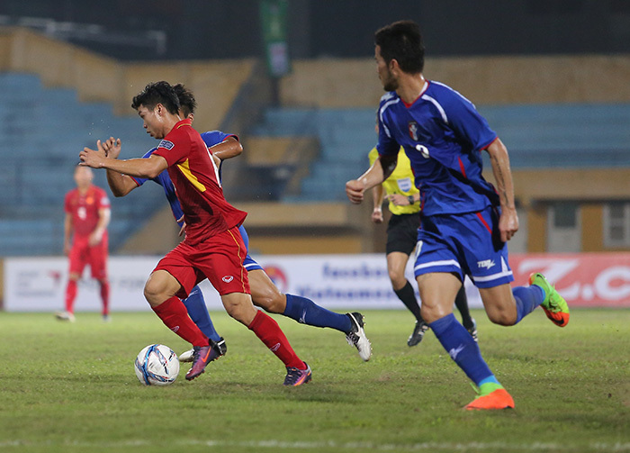 Video bàn thắng Việt Nam 1-1 Đài Bắc Trung Hoa