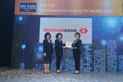 Techcombank- Top 2 nơi làm việc tốt nhất VN ngành ngân hàng