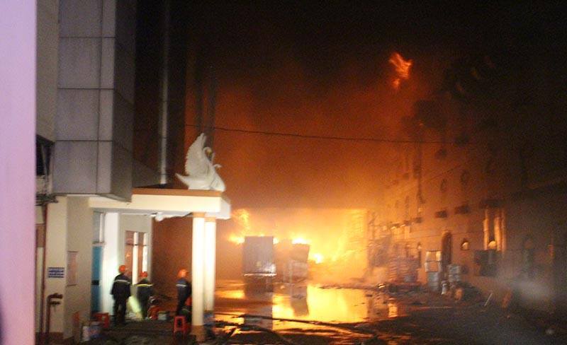 Cháy tại công ty may Cần Thơ