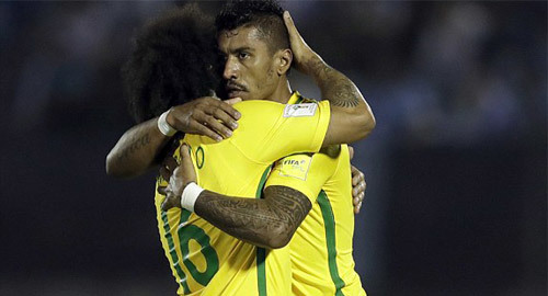 Video bàn thắng Uruguay 1-4 Brazil