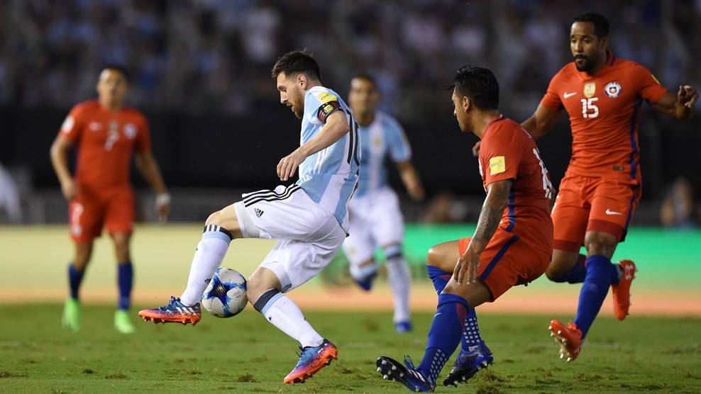 Video bàn thắng Argentina 1-0 Chile