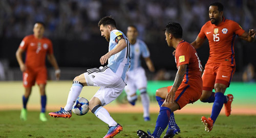 Video bàn thắng Argentina 1-0 Chile