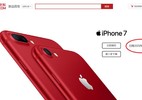 Người Trung Quốc lên cơn sốt iPhone 7 màu đỏ