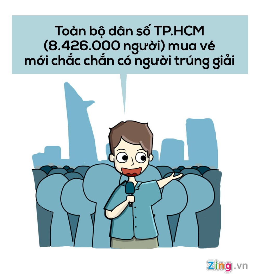 Trúng xổ số độc đắc khó như thế nào?