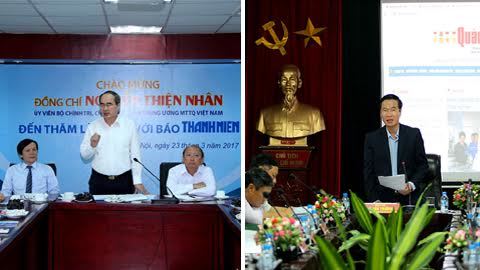 Hai chuyến thăm, một thông điệp