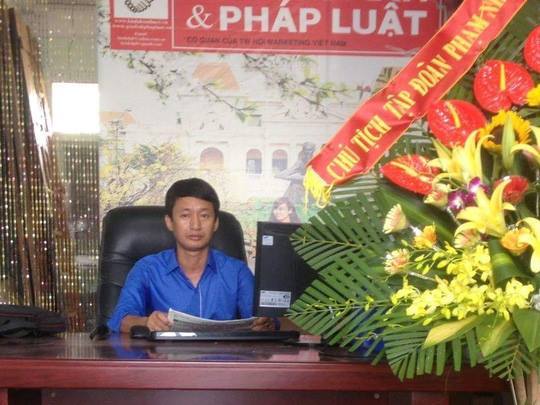 Bắt Trưởng đại diện báo Kinh doanh&Pháp luật tại Hải Phòng