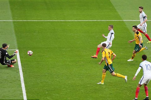 Video bàn thắng Anh 2-0 Lithuania