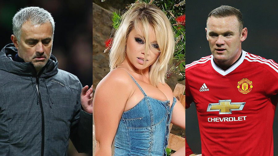 Người đẹp nổi đóa với Mourinho vì Rooney