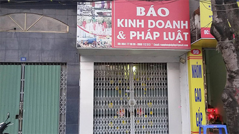 Khởi tố hình sự nhóm PV báo Kinh doanh-Pháp luật cưỡng đoạt tiền