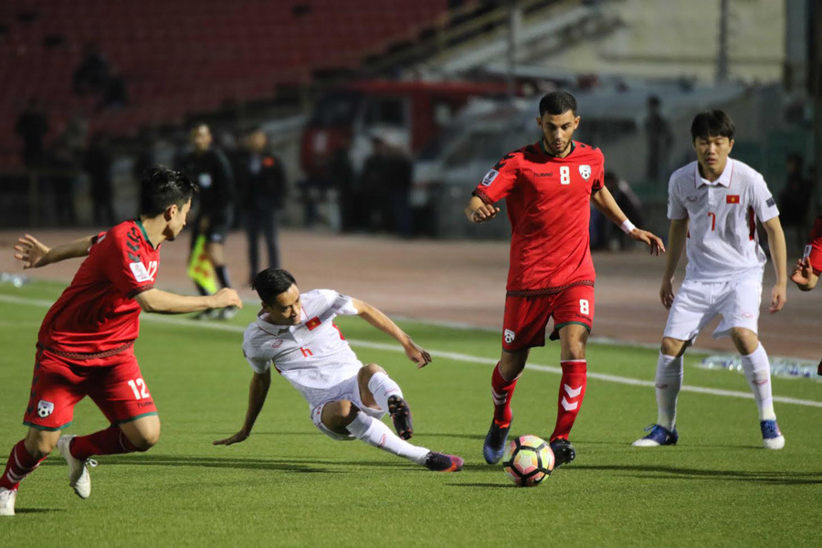 Video bàn thắng Afghanistan 1-1 Việt Nam