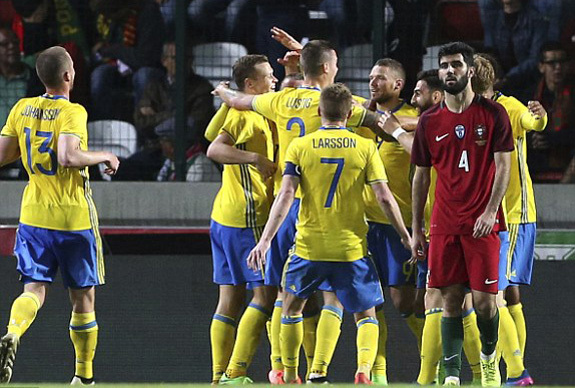 Thụy Điển ngược dòng không tưởng đả bại Bồ Đào Nha