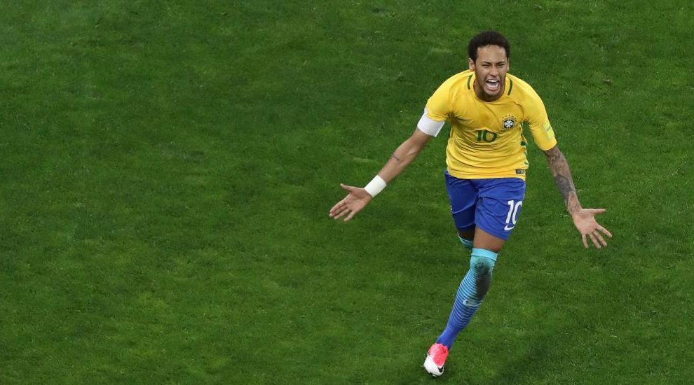 Neymar ghi siêu phẩm, Brazil sớm đoạt vé World Cup