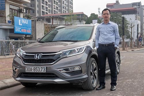 Người dùng đánh giá Honda CR-V tiện dụng, kinh tế, an toàn