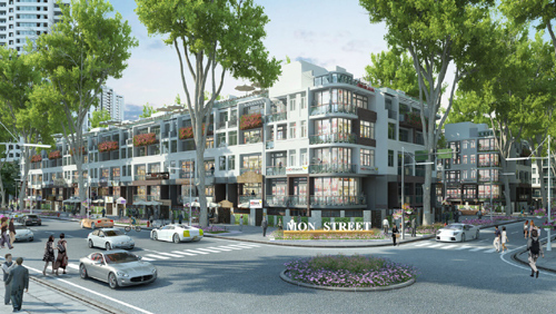 Mon Street- khu liền kề đẳng cấp, xanh mát Tây Hà Nội