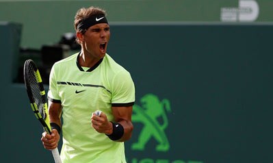 Rafael Nadal 2-0 Jack Sock