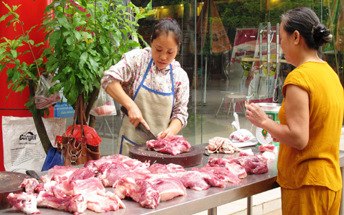 Sự thật về 40% mẫu thịt lợn nhiễm khuẩn tiêu chảy