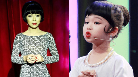 Cười nghiêng ngả vì bé 4 tuổi bắt chước giống hệt MC Trác Thúy Miêu