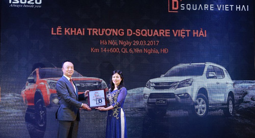 Isuzu khai trương Đại lý D Square Việt Hải tại Hà Nội