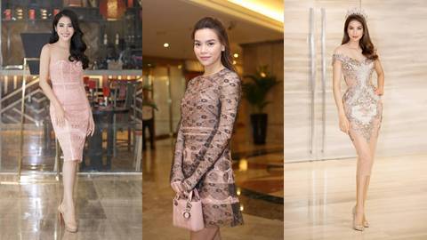 Phạm Hương, Nam Em khoe đường cong nóng bỏng với đầm xuyên thấu