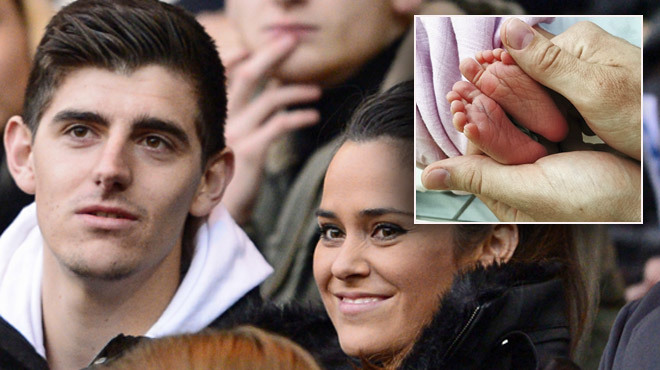 Thibaut Courtois bỏ bạn gái đang bụng mang dạ chửa