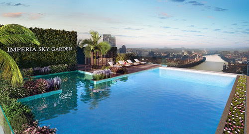 Hé lộ thiết kế độc lạ của Imperia Sky Garden
