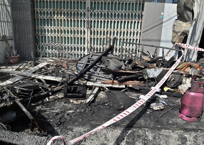 Hiện trường vụ cháy nghiêm trọng khiến 3 người chết ở Đà Nẵng