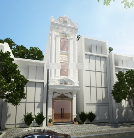 Ngắm 10 mẫu nhà ống tân cổ điển đẹp mê hồn