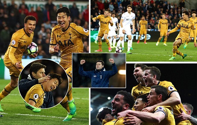 Ghi 3 bàn trong 6 phút cuối, Tottenham ngược dòng khó tin