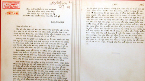 Bút tích Tổng bí thư Lê Duẩn trong những văn bản tuyệt mật