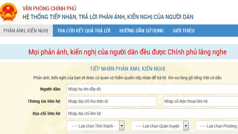 Khi Chính phủ muốn trực tiếp nghe dân nói